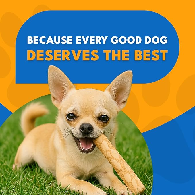 Coffee Wood Dog Chew Sticks Set of 3 for Puppies, Small Dogs, Teething Toys – Natural, Eco-Friendly & Long-Lasting Dog Chew Toy for Teeth Cleaning, Boredom & Stress Relief (XS - Under 20lbs)