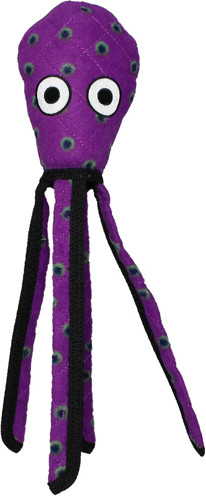 TUFFY - World's Tuffest Soft Dog Toy - Desert - Multiple Layers. Made Durable, Strong & Tough. Interactive Play (Tug, Toss & Fetch). Machine Washable & Floats (Phrog/Squid Combo Pack, Large)