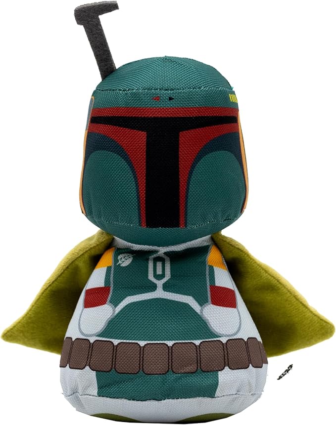 Star Wars Dog Toy, Star Wars Boba Fett Big Head Pose, Plush