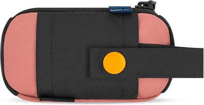 OllyDog Scoop Pick Up | Dog Poop Bag Holder | Lightweight & Water-Resistant Dispenser | Leash Attachment for Hands-Free Carry | Fits Standard Waste Bag Rolls (Desert)