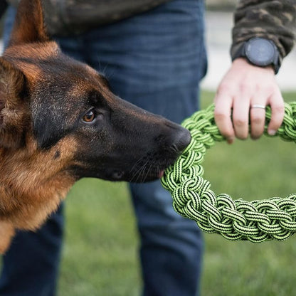 Jolly Pets TIK-Tak-Tugzz Small/Medium O Rope Dog Toy