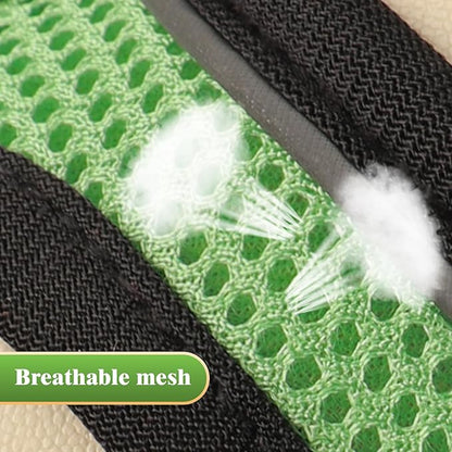 YIMEIS Dog Harness and Leash Set, No Pull Soft Mesh Pet Harness, Reflective Adjustable Puppy Vest for Small Medium Large Dogs, Cats (Grass Green, X-Small (Pack of 1)