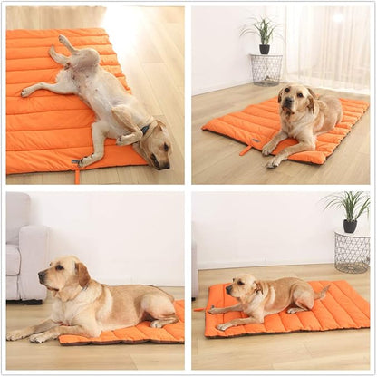 CHEERHUNTING Outdoor Dog Bed, Waterproof, Washable, Large Size, Durable, Water Resistant, Portable and Camping Travel Pet Mat