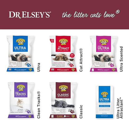 Dr. Elsey's Premium Clumping Cat Litter, Unscented | 99.9% Dust-Free | Low Tracking | Hard Clumping | Superior Odor Control