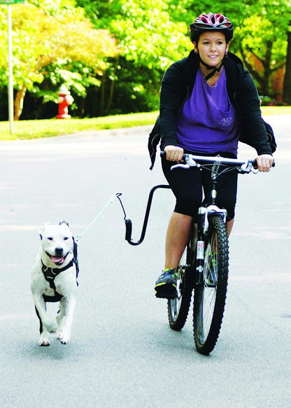 Springer Hands Free Dog Leash Bike Attachment Kit -Pet Exerciser for Running, Walking Jogging - Universal Fit for Bicycles - Quick Release, 18-Inch Rope