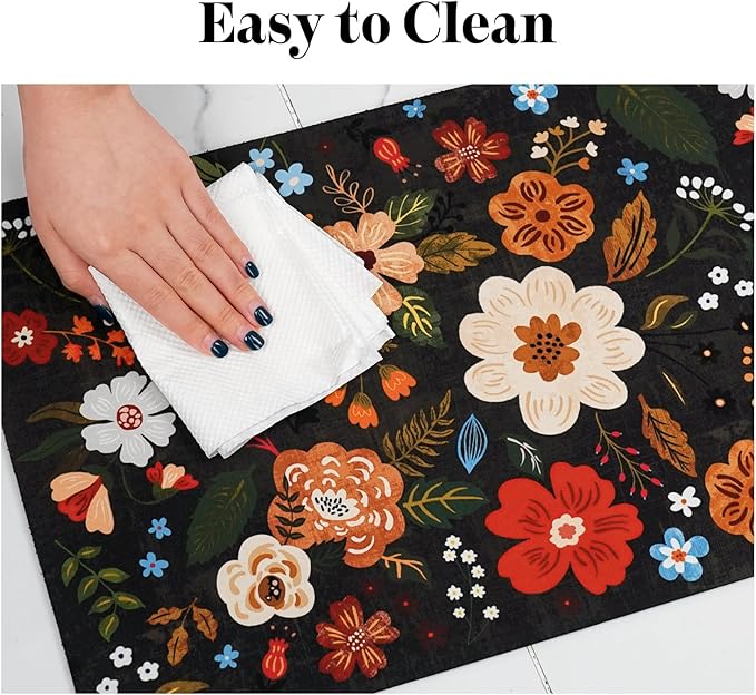 Dog Food Mats for Floors, Absorbent Dog Bowl Mat for Food and Water Dispenser Mat, Quick Dry Cat Food Mat Pet Supplies
