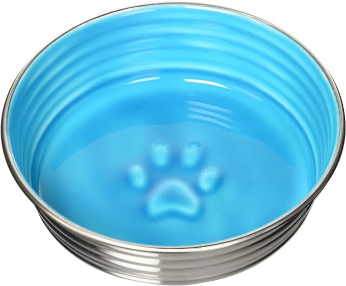 Loving Pets Le BOL Dog Bowl, Medium, Seine Blue,7936