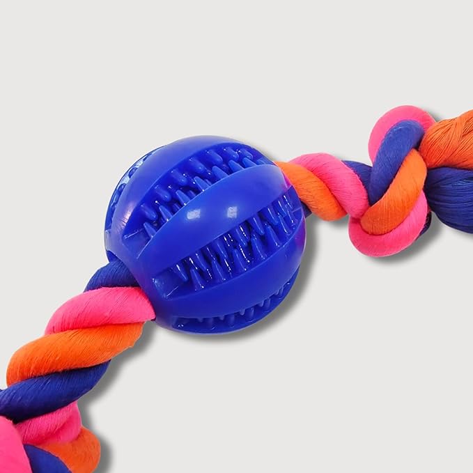 Medium and Small Puppy Toys - Puppy Teething Toys, Chew Toys for Dogs, Small Dog Rope Toys, Treat Dispensing Dog Toys for Puppy Training and Dental Health, Ideal for Dog Owners