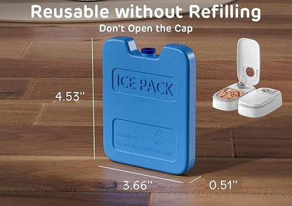 Pack of 2 Replacement Ice Packs for PF01 Automatic Pet Feeder (Replacement Ice Packs (Pack of 2))