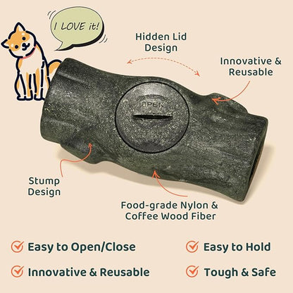2 Pack Interactive Dog Toys for Aggressive Chewers, Long-Lasting Frozen Dogs Treat Holder to Keep Them Busy, Indestructible Dog Enrichment Toys - Reduce Anxiety, Safe for Large/Medium Breed
