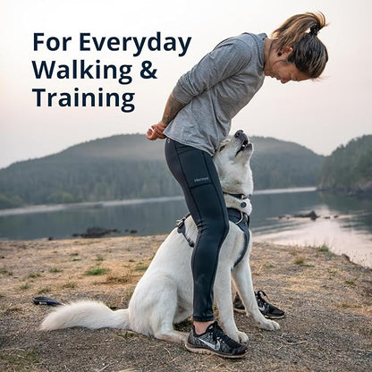 Ruffwear, Front Range Dog Harness, Reflective Soft Padded Everyday Harness with Dual Leash Clips, Adjustable and Lightweight Fit for Training or Walking for All Dogs, Moonlight Mountains, Medium