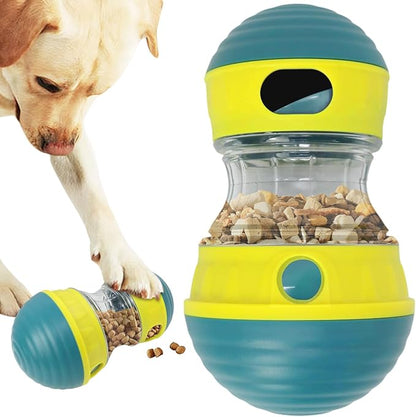 Interactive Dog Toys to Keep Them Busy, Puppy Puzzle Adjustable Food Dispenser Slow Feeder, Enrichment Treat Dispensing Toy Ball for Large/Medium/Small Breed Dogs Pet Gift