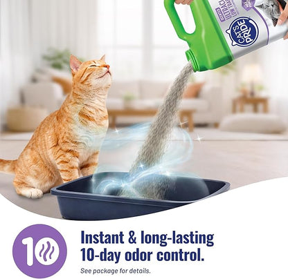 Cat's Pride Max Power: UltraClean Low Tracking Multi-Cat Clumping Litter - Keeps Paws & Home Clean - Up to 10 Days of Powerful Odor Control - 99% Dust Free - Fresh Scent, 15 Pounds