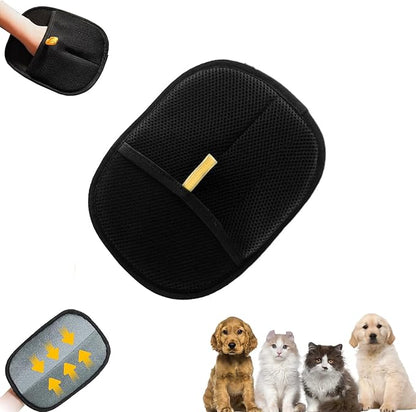 for Yomi Pet Hair Remover Glove, Cat Grooming Gloves, Reusable Static Removal Glove for Pet Hair, Versatile Dog Grooming Gloves for Couch, Furniture, Carpet, Car Seat (1PCS)