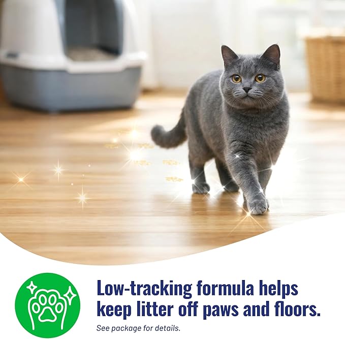 Cat's Pride Max Power: UltraClean Low Tracking Multi-Cat Clumping Litter - Keeps Paws & Home Clean - Up to 10 Days of Powerful Odor Control - 99% Dust Free - Unscented, 15 Pounds