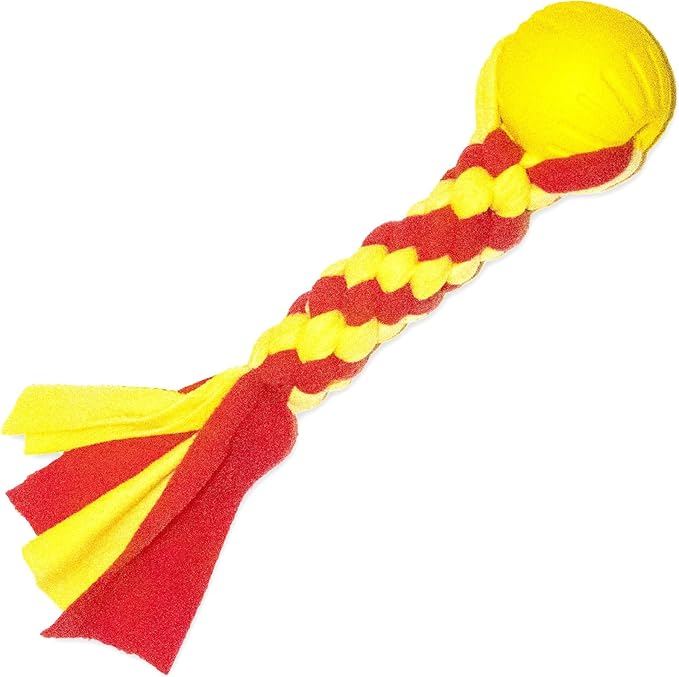 Dog Rope Toy - Indestructible, Ball, Heavy Duty, Rope and Ball, Dog Chew, Puppy,Small, Large, Plush, Outdoor, Durable, Tug, Interactive, Pet, Chew.