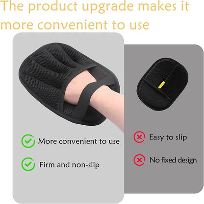Mira's Pocket Static Pet Hair Remover Glove for Furniture - Conquer Couch, Carpet & Bedding Fur