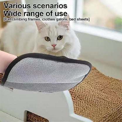 Pet Hair Removal Glove, Five-Finger Static pet Hair Gloves, Reusable cat and Dog pet Hair Removal Tools
