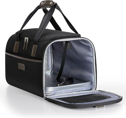 Traveler's Choice Argo Pawsport to Adventure Pet Carrier, Black