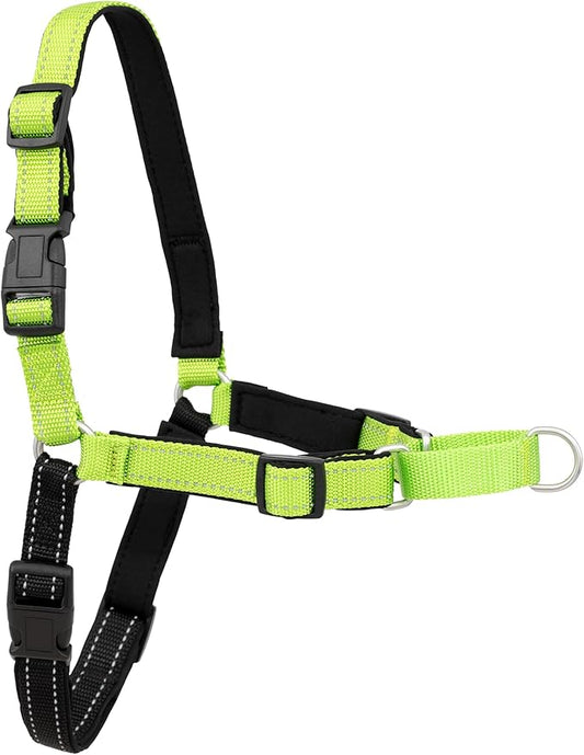 PetSafe Easy Walk Deluxe Dog Harness, No Pull Dog Harness – Perfect for Leash & Harness Training – Stops Pets from Pulling and Choking on Walks – Medium, Apple