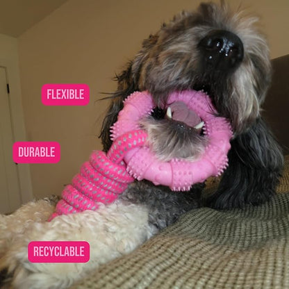 Doug's Dog Supplies Ring Rope Toy – Tug of War Toy for Medium & Large Dogs | Tug & Play Dog Toy