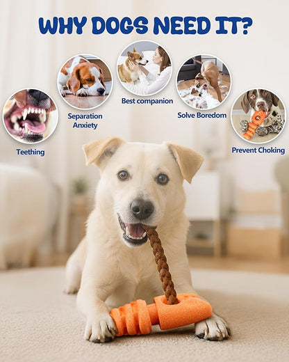 Bully Stick Holder, Durable Dog Chew Holder for Safe, Anti-Choking Chew Toy for Aggressive Chewers, Fits Various Bully Sticks and Dog Sizes