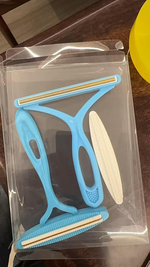 Pet Hair Remover 2-Pack – Reusable Detachable Dual-Sided Tools for Carpet, Furniturer, Car, Manual Dog and Cat Hair Removal Set