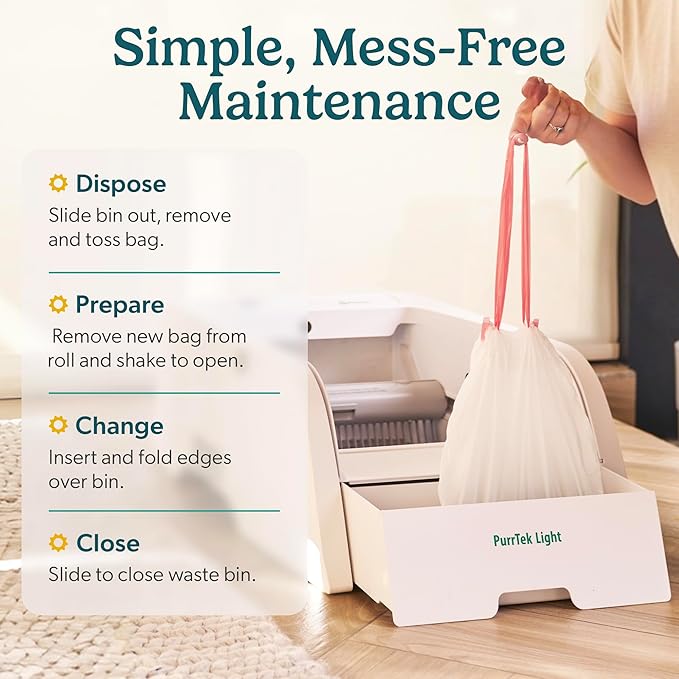Automatic Self Cleaning Litter Box for Cats with APP Control Smart SelfCleaning Cat LitterBox, Automatic Cleaning, Odor Control, Quiet & Easy Maintenance