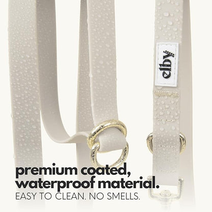 Hands Free Dog Leash with Treat Pouch – Waterproof Cross Body & Waist Leash for Dog Walking and Training with Poop Bag Holder - Cute Walking Accessories for Medium and Large