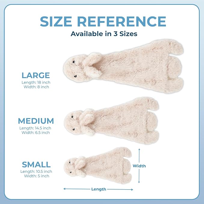 Best Pet Supplies Squeaky Dog Toys with Soft Durable Fabric for Small, Medium and Large Pets Interactive Toy for Indoor Play, Supports Active Biting and Play - 4 Figures, Medium