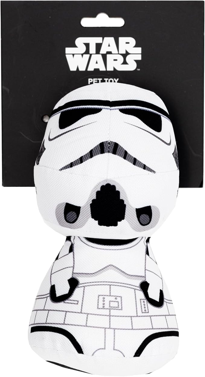 Star Wars Dog Toy, Star Wars Stormtrooper Big Head Pose, Plush