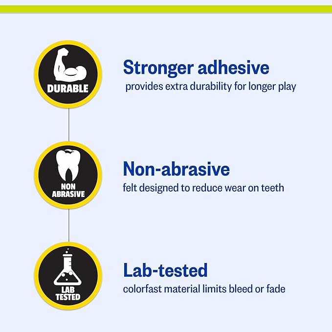 PetSport Tuff Ball - Medium Tennis Balls for Dogs, Chew Toy for Aggressive Chewers, Fetching, Natural Rubber, Certified Non-Toxic, Won't Wear Down Teeth - 2.5" (12 Pack)