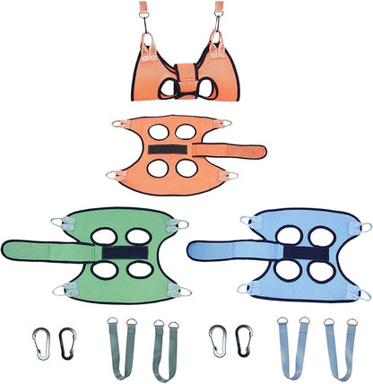 Secure Pet Grooming Hammocks for Dog Cats Nails Clipping Bathing with Durability Polyester Fabric and Restraint