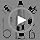 Casfuy Dog Nail Grinder Quiet - (45db) 6-Speed Pet Nail Grinder with 2 LED Lights for Large Medium Small Puppy Dogs/Cats, Professional 3 Ports Rechargeable Electric Dog Nail Trimmer with Dust Cap - Image 7