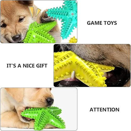 Pupix Chew Toy for Dog Aggressive Chewers Toothbrush Stick Pets Interactive Toys Tough Puppy Chew Treats for Small Medium Dogs Toy to Keep Them Busy, Yellow