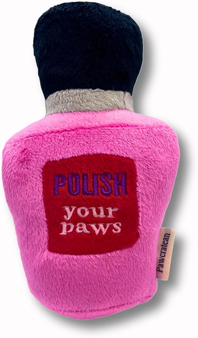 7" Squeaky Plush Toy for Puppies Small Dogs Self Etertainment Washable Soft Made [PET ONLY] (Beauty Style)