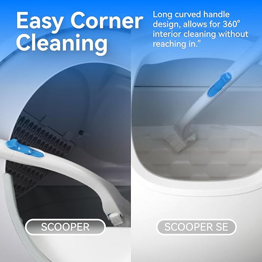 CATLINK Cleaning Brush Set for All Cat Litter Box, Including 8 Packs Replacement