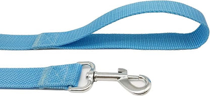 TAIAN 4 FT Strong Dog Leash, Nylon Dog Leashes for Small Medium Large Dogs Blue