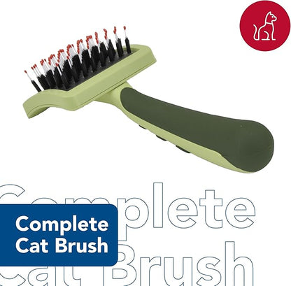 Coastal Pet - Safari - Complete Cat Brush, No Color, One Size (6.50" L x 3.0625" W)