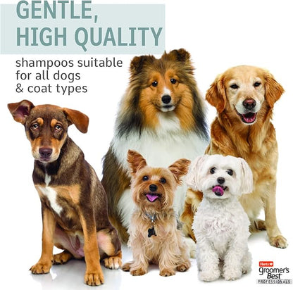 Hartz Groomer's Best Professionals 6-in-1 Dog Shampoo and Conditioner in One, 18 oz (Pack of 2)
