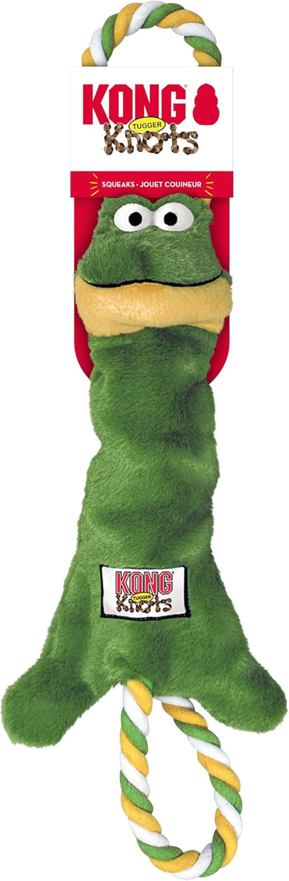 KONG Tugger Knots Frog Md/Lg