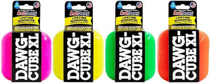 Ruff Dawg Cube XL 3.5 Indestructible Dog Toy – Heavy-Duty Rubber Fetch & Chew Toy for Aggressive Chewers – Erratic Bounce, Floats, BPA & Latex Free – Made in USA