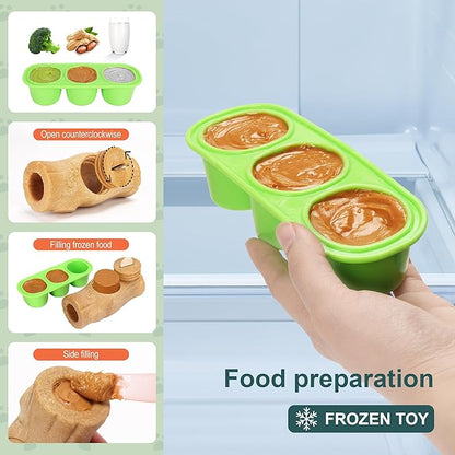 Interactive Dog Toys for Aggressive Chewers Indestructible Dogs Toy for Large/Medium Breed,Frozen Dog Treat Holder to do Keep Them Busy to Reduces Anxiety