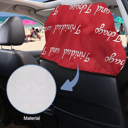 SEANATIVE Flag of Puerto Rico Sweat Towel Car Seat Cover for Gym Running Athletes Fitness Workout, Auto Seat Pet Protector, Sports Towel Seat Covers for Cars