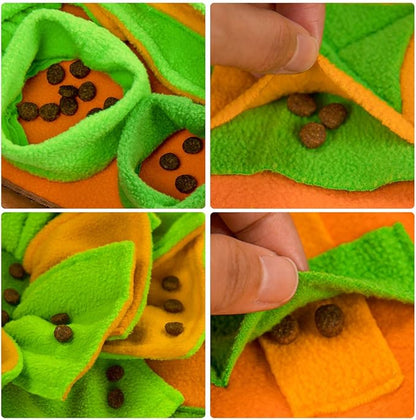 AWOOF Snuffle Mat for Dogs, Dog Cats Nosework Feeding Mat, Pet Interactive Dog Puzzle Toys Encourages Natural Foraging Skills for Training and Stress Relief