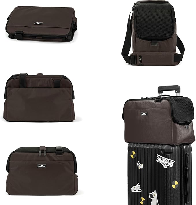 Sleepypod Atom Pet Carrier (Dark Chocolate)