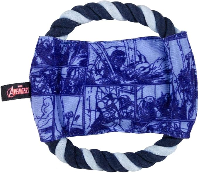 Cerdá Life's Little Moments - Marvel Dog Rope Toy - Dog Toys Indestructible - Dog Toys for Medium Dogs and Big Dogs - Tough Dog Toys Official Marvel Licensed
