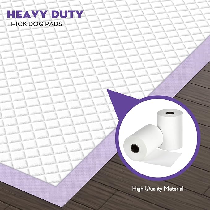 CROCI Dog Pads Extra Large 28x34in, Puppy Pads with Adhesive Tabs Super Absorbent Up to 8 Cups, Disposable (40 Counts)