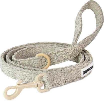 5 FT Stylish Dog Leash, Soft Dog Leashes with Comfortable Padded Handle, Metal Carabiner Clip, Strong No Pull Pet Leash for Small Medium Dogs for Walking, Shopping and Running