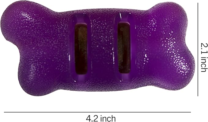 Starmark Treat Ringer FlexGrip Bone Small
